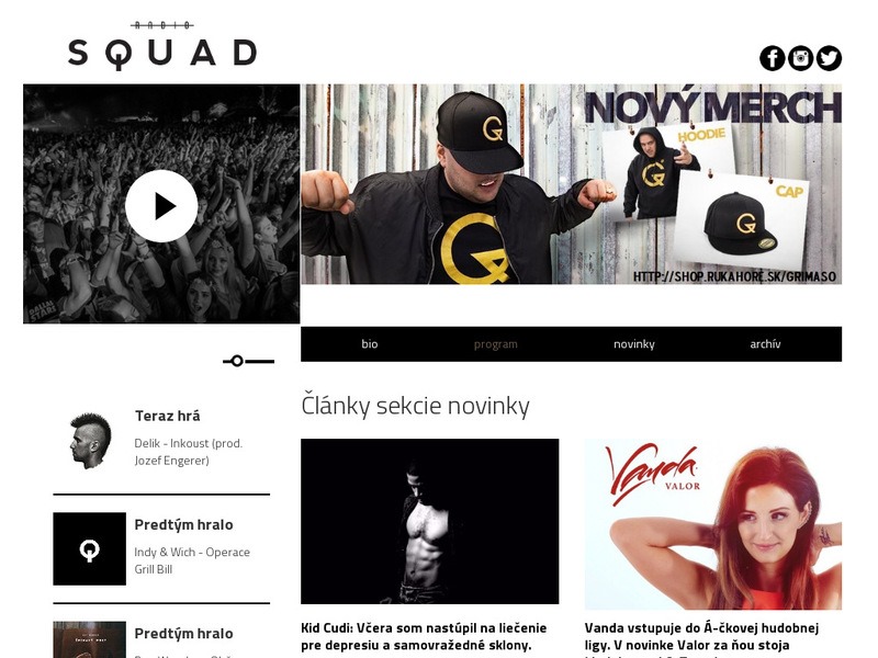 web radio SQUAD